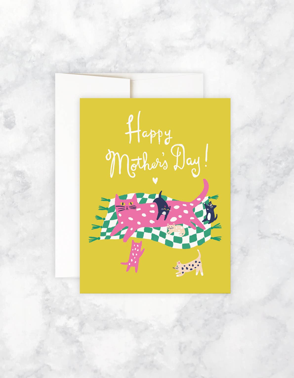 Kitty Mama Greeting Card
