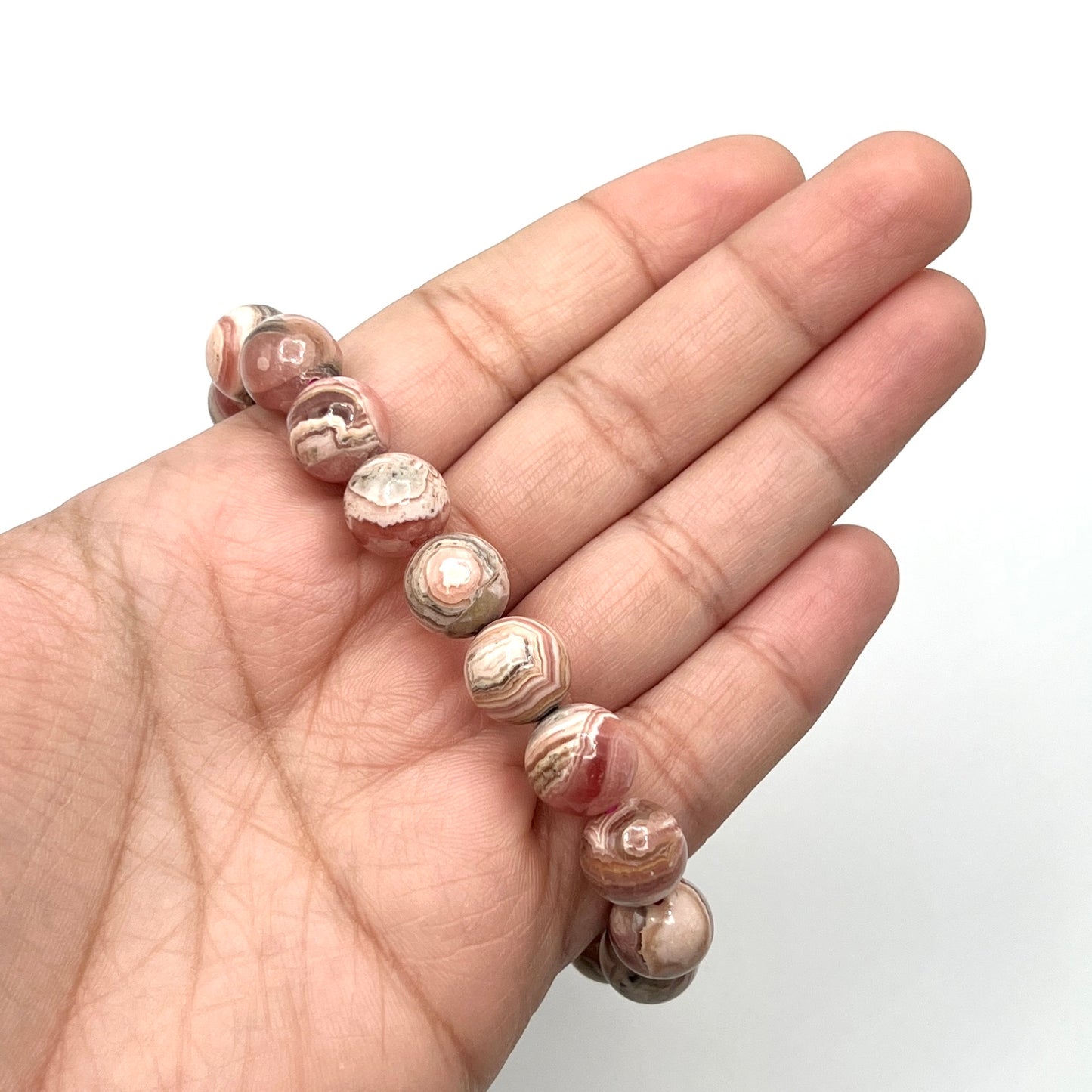 Rhodochrosite Stretchy Bracelets