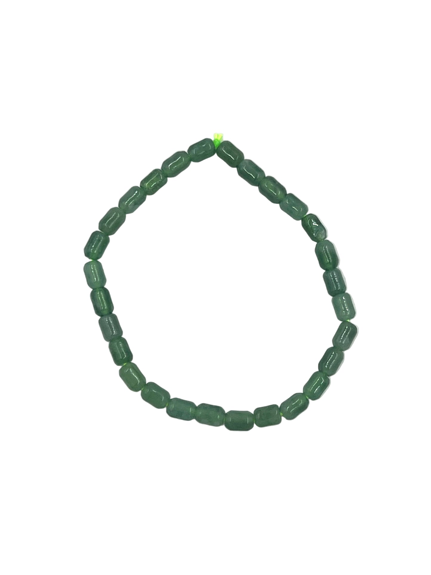 Jade Thin Tube Beaded Bracelets