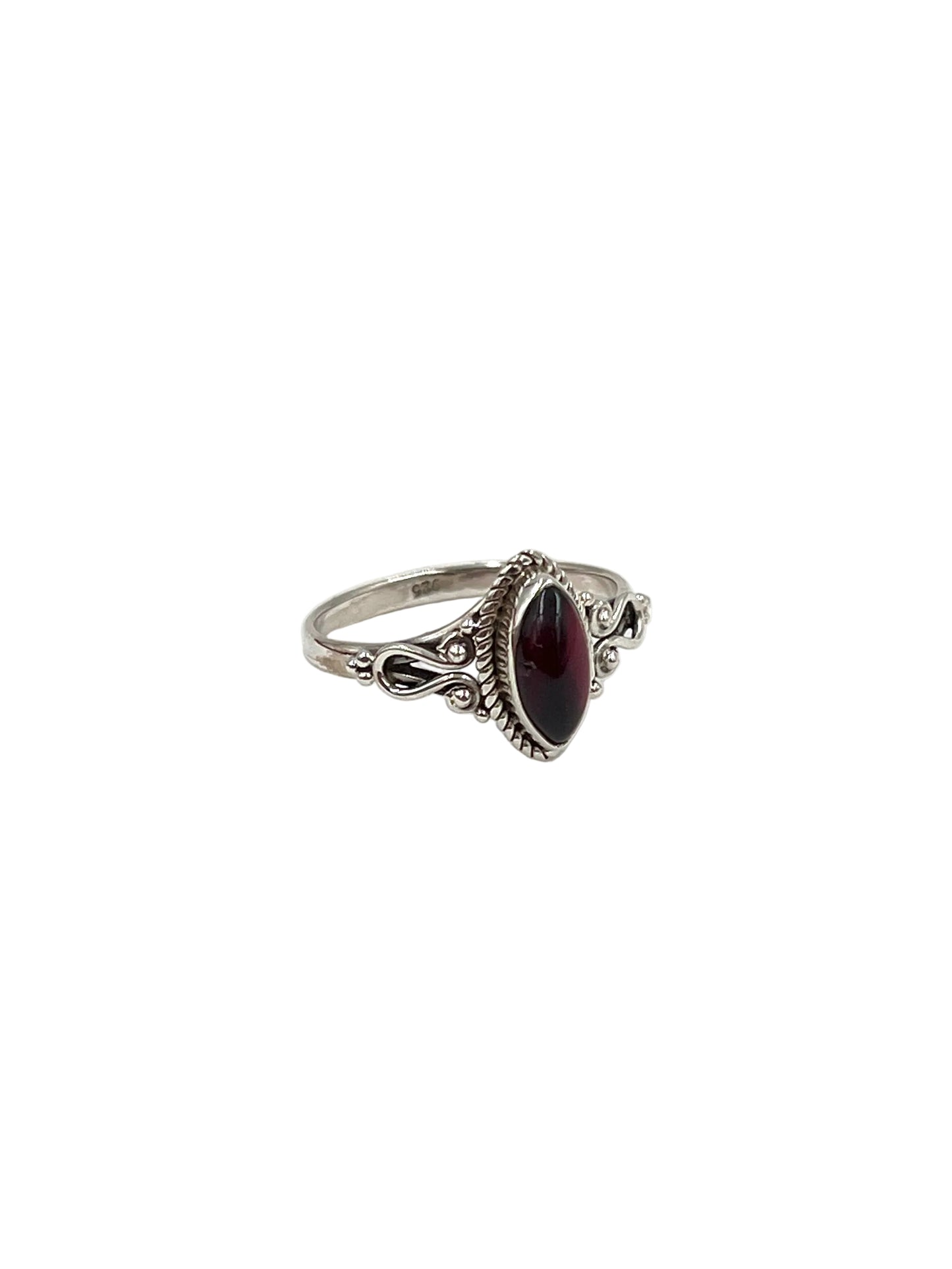 Garnet Marquise Ring