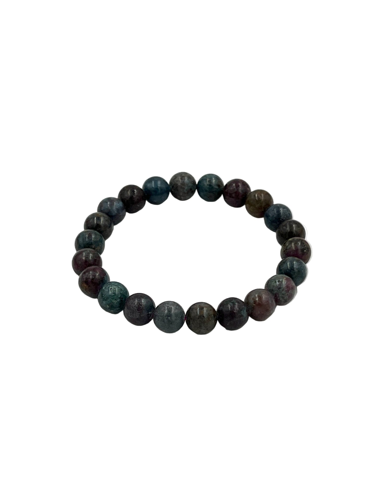 Ruby Kyanite Beaded Bracelet