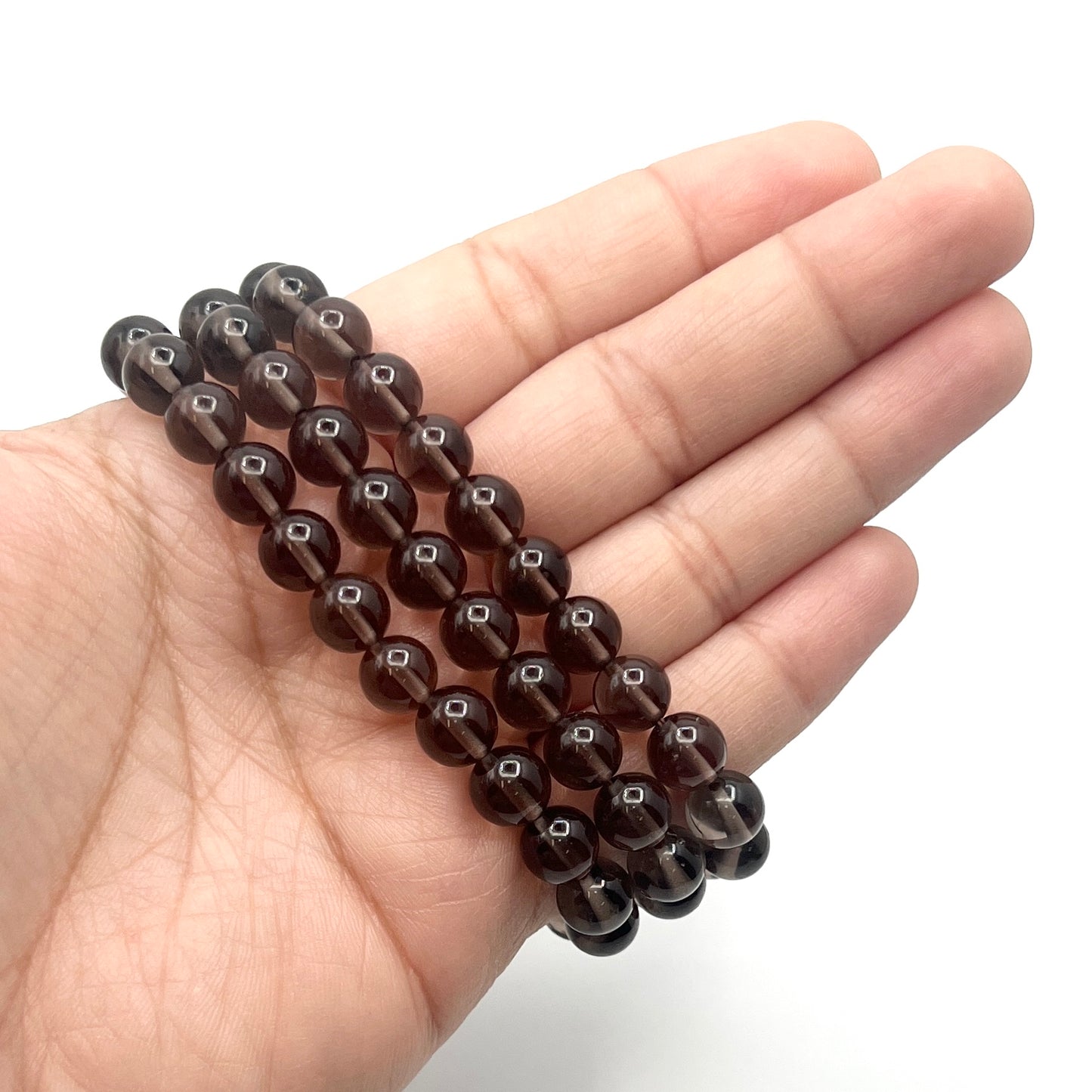 Smoky Quartz Stretchy Bracelets