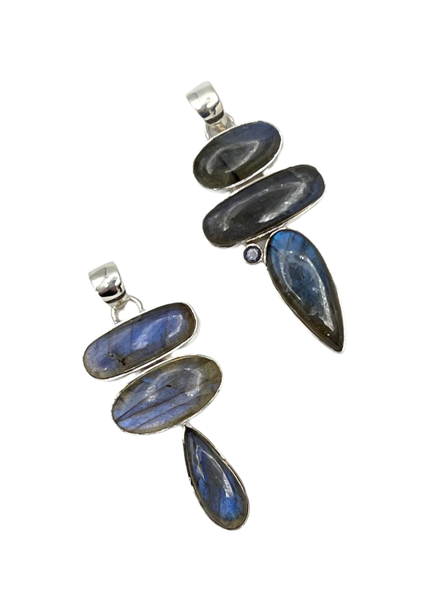 Sterling Silver Labradorite Pendants