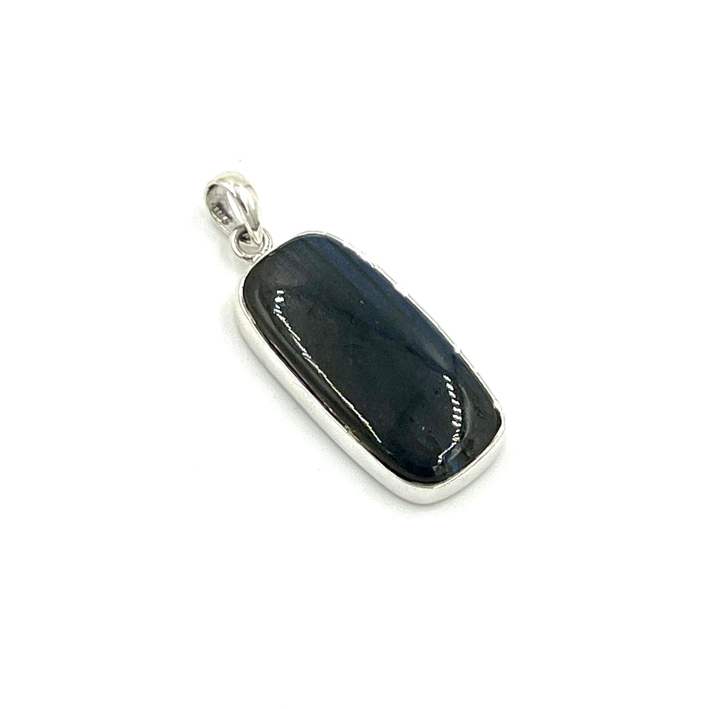 Sterling Silver Labradorite Square Pendants