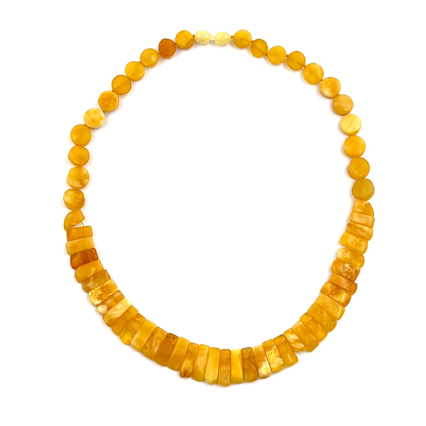 Butterscotch Amber Rectangle Necklace