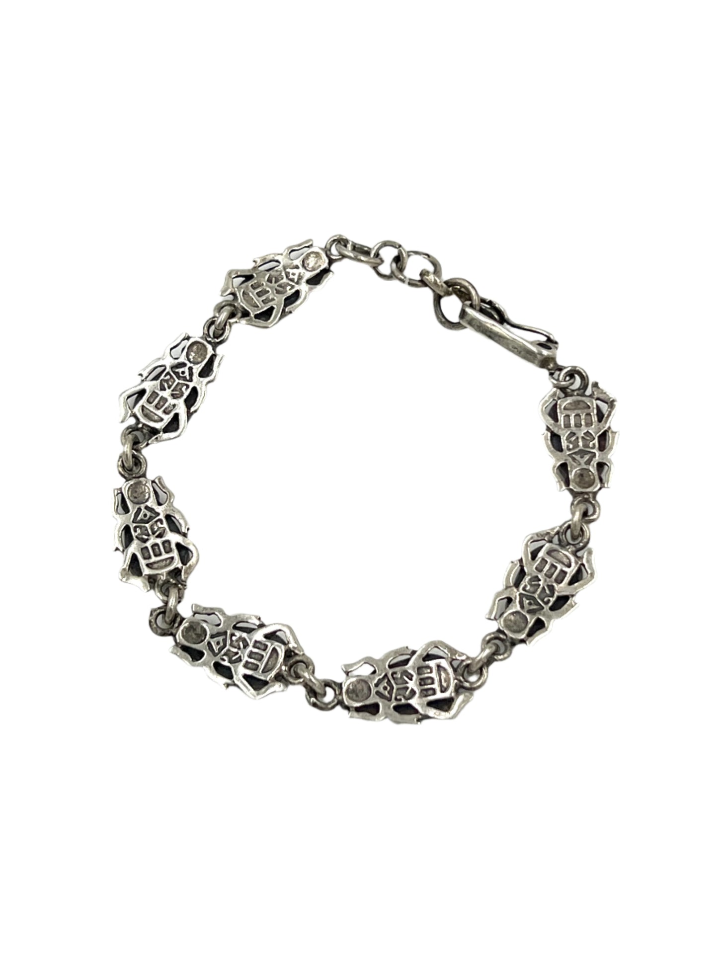 Sterling Silver Scarab Bracelets