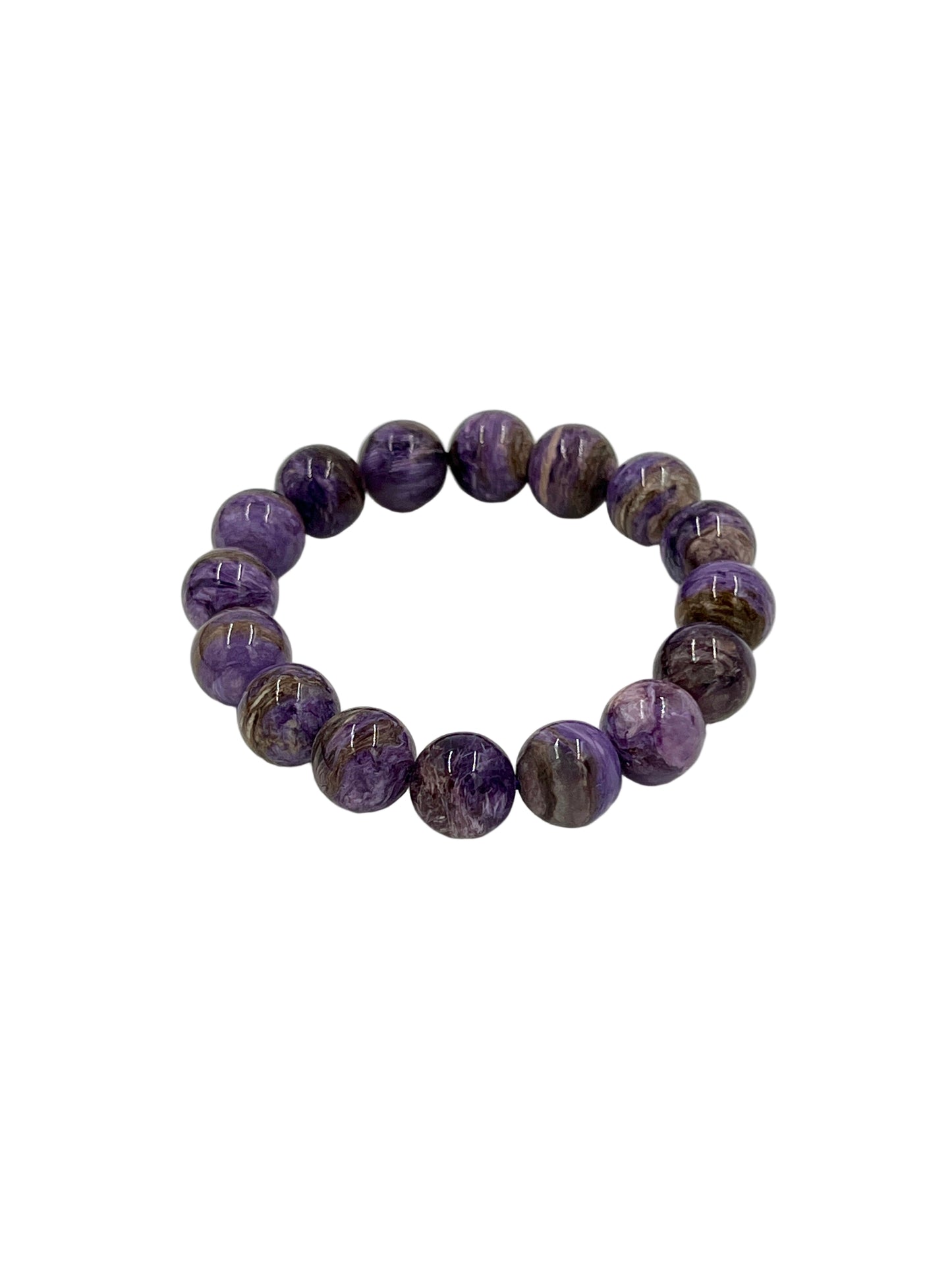 Charoite Beaded Bracelets