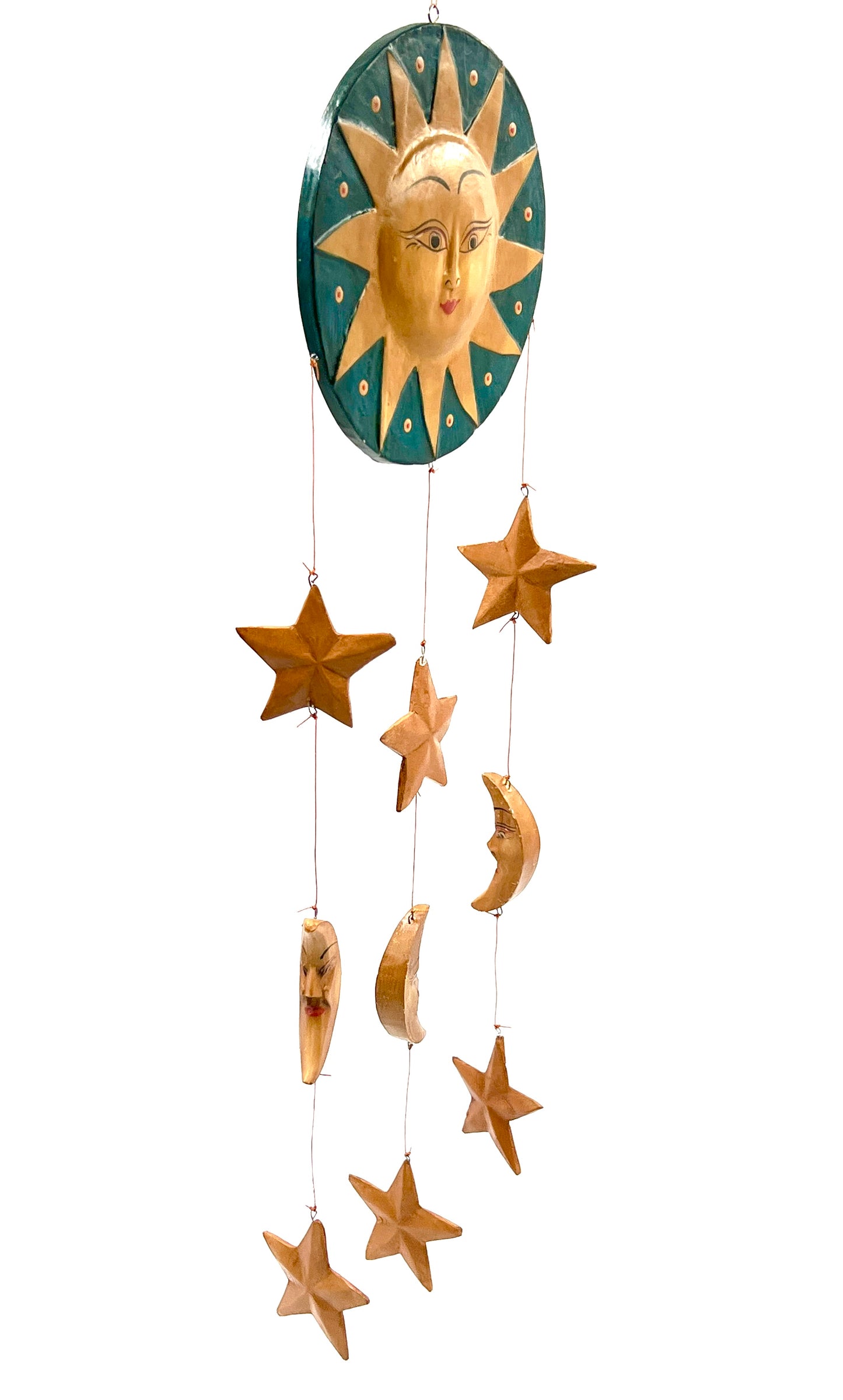 Sun & Moon Painted Mobiles