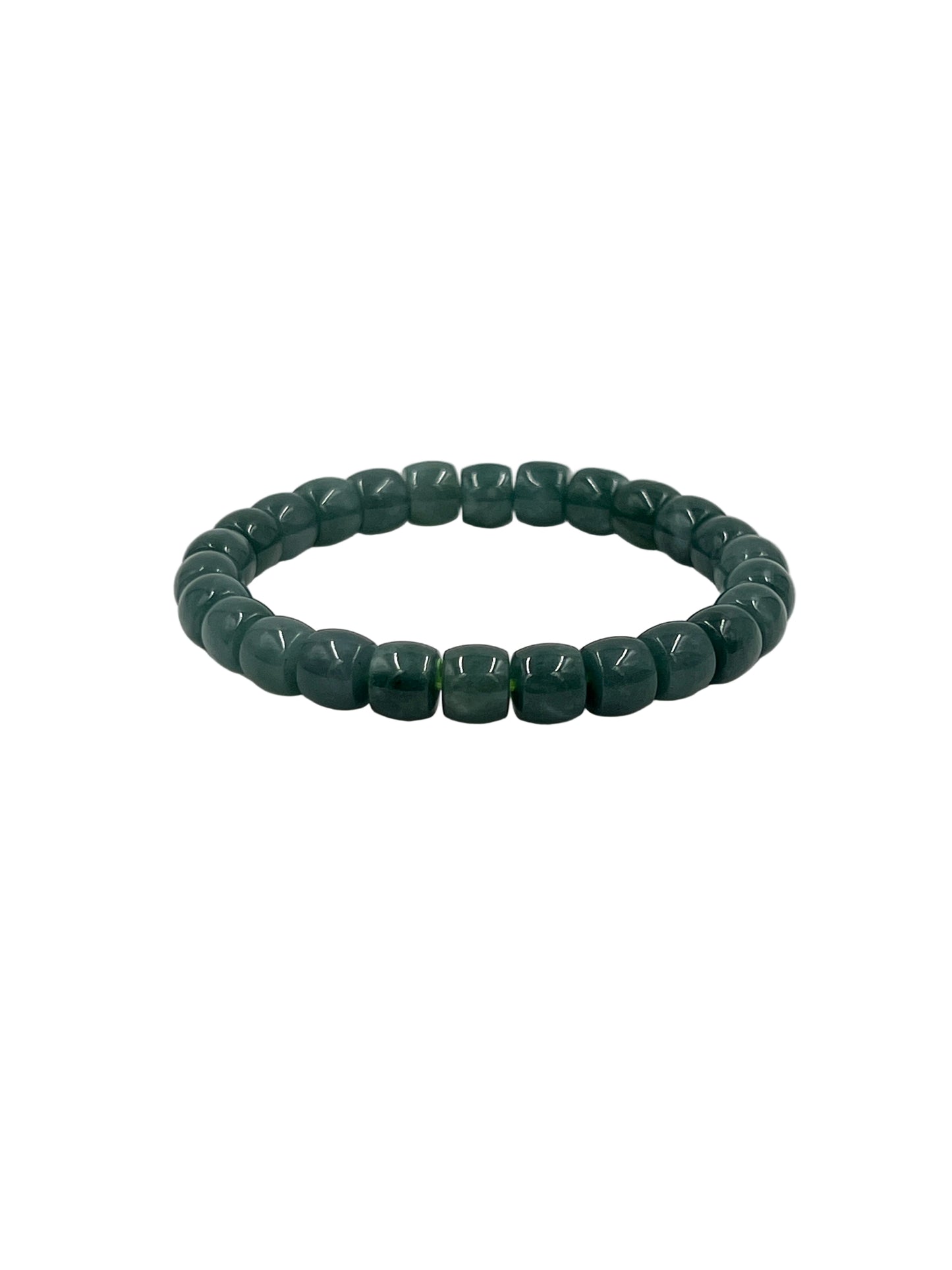 Jade Barrel Bracelets