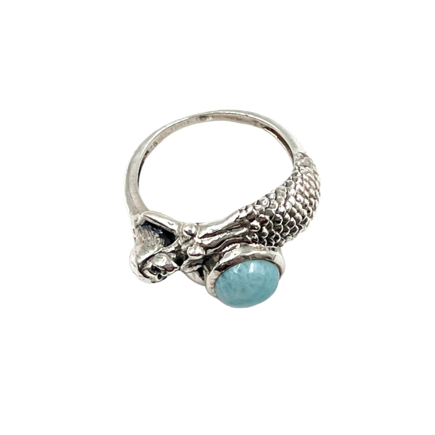 Larimar Mermaid Ring
