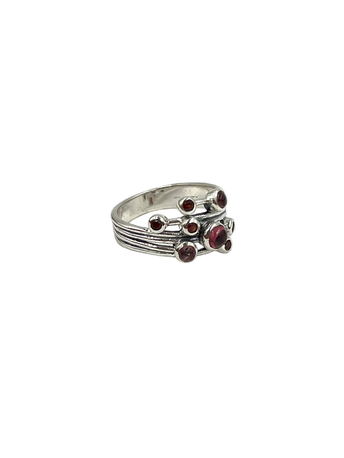 Pink Tourmaline Cosmic Ring