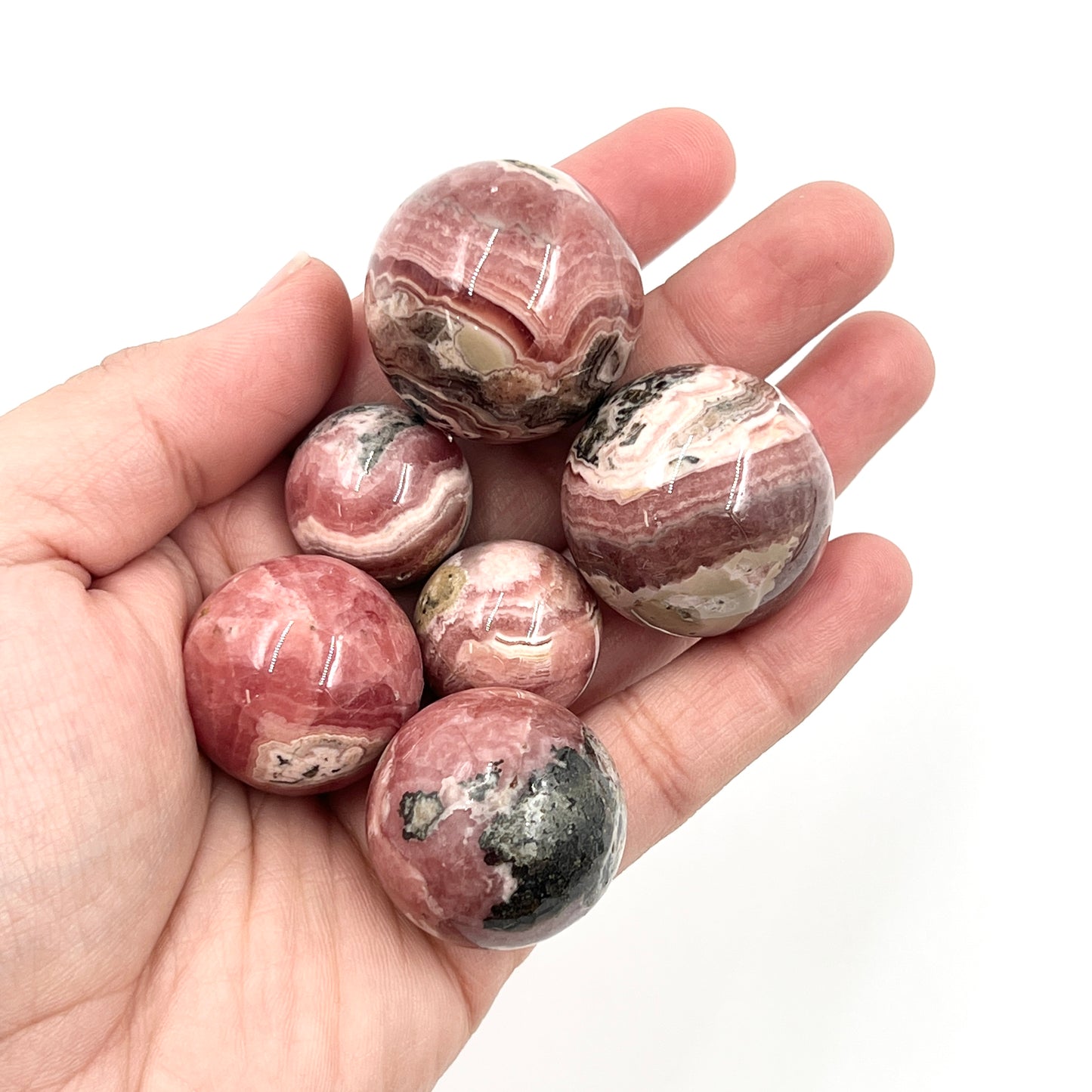 Rhodochrosite Spheres