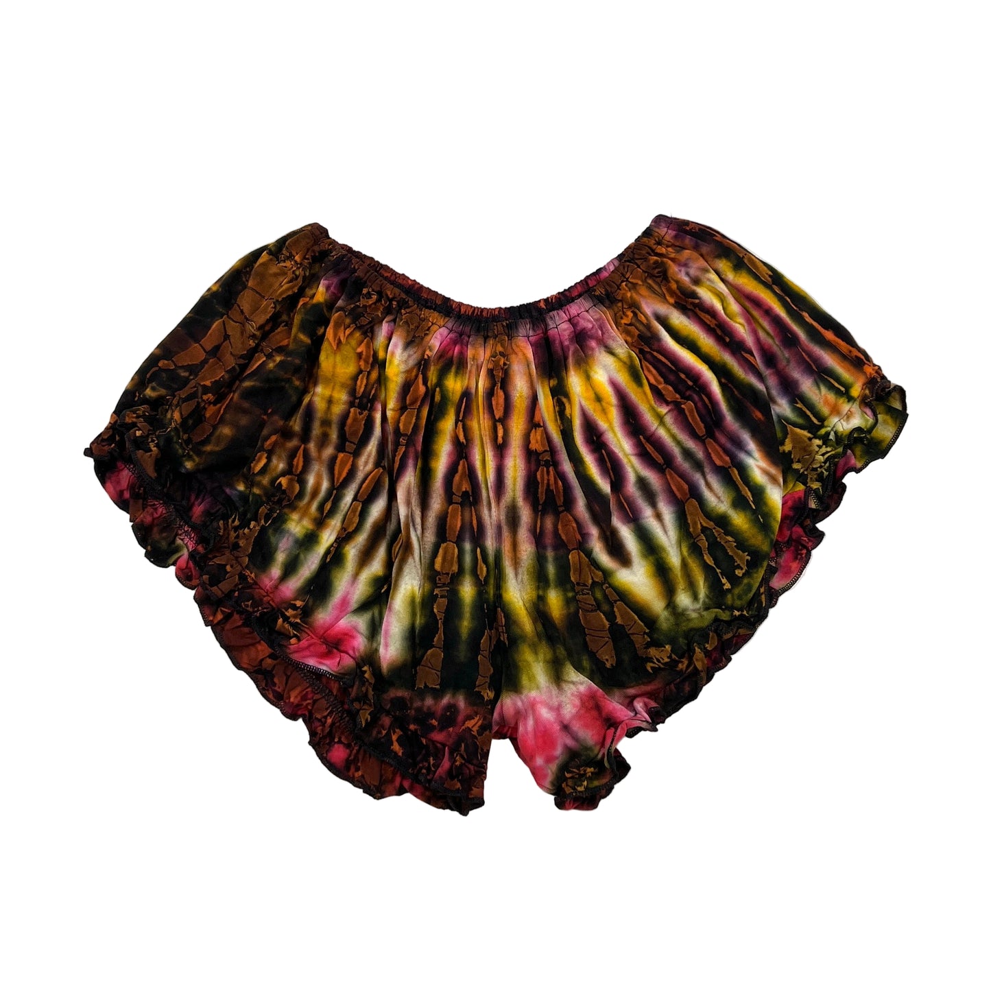 Tie Dyed Heart Shorts