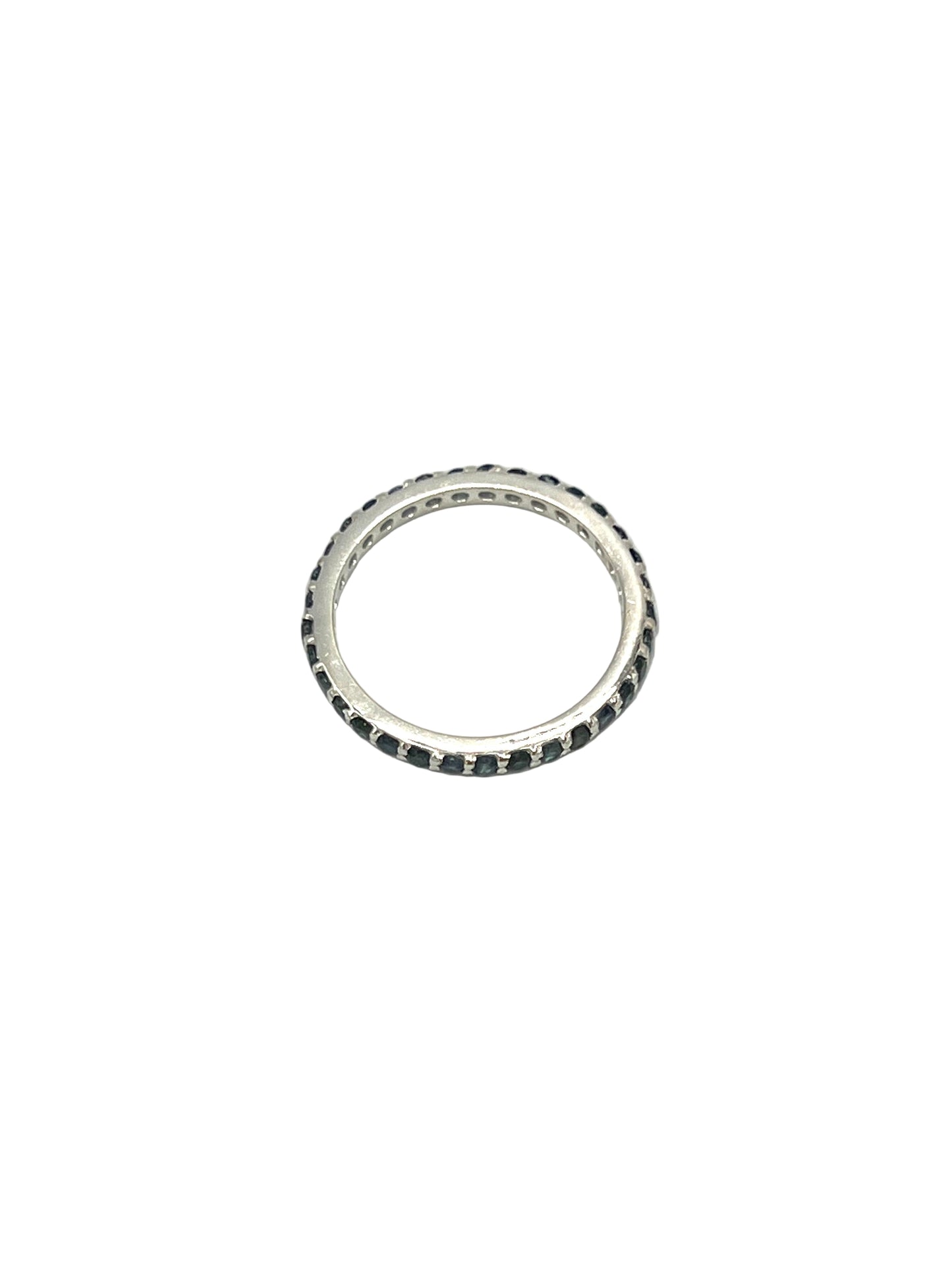 Infinity Gemstone Band Ring