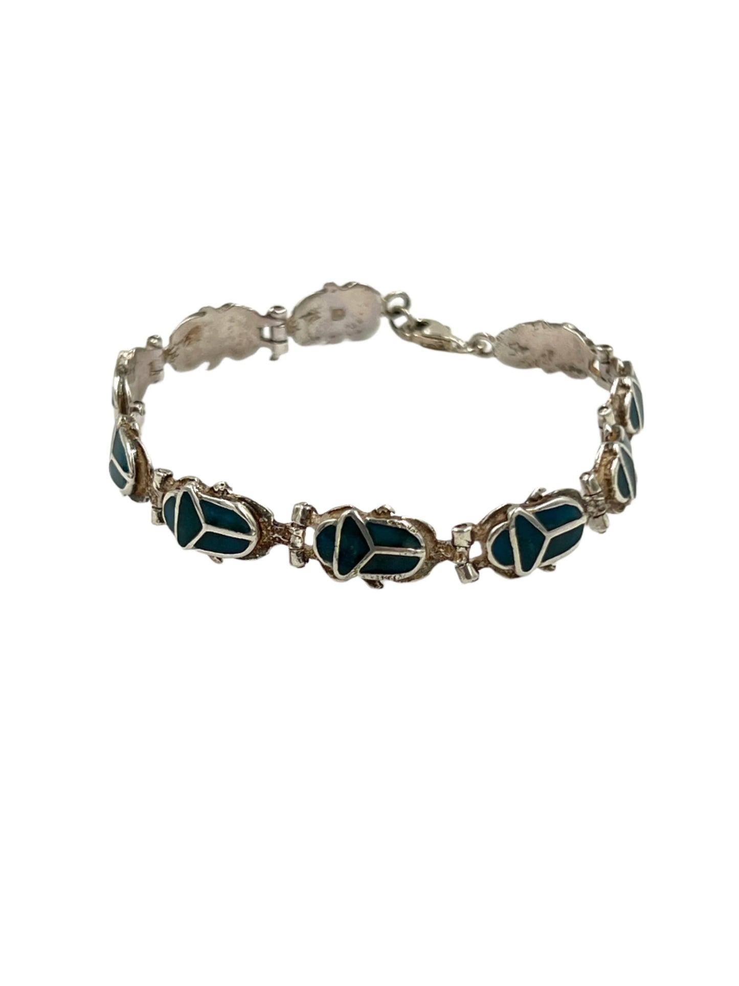 Sterling Silver Scarab Bracelets