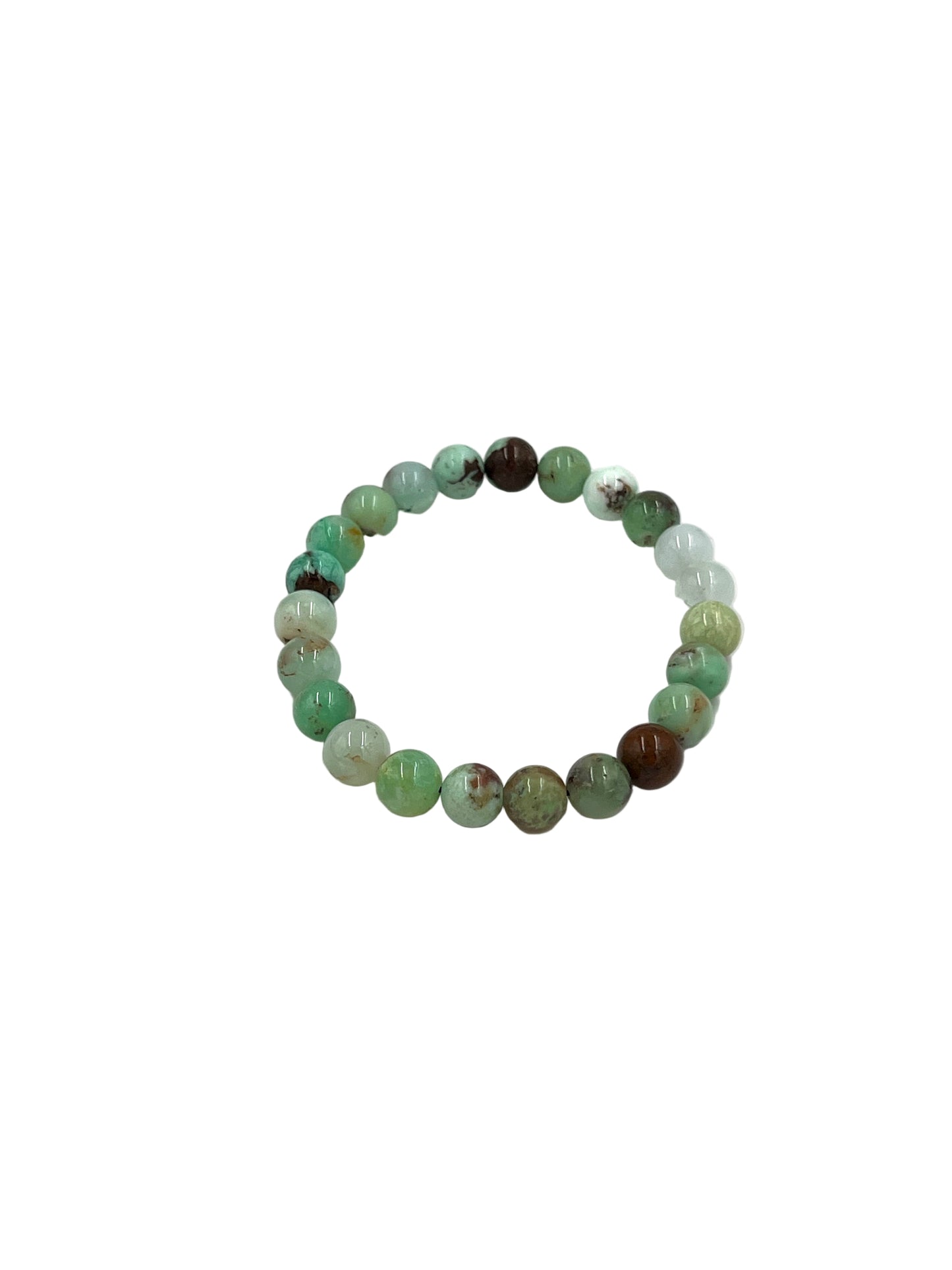 Chrysoprase Beaded Bracelet