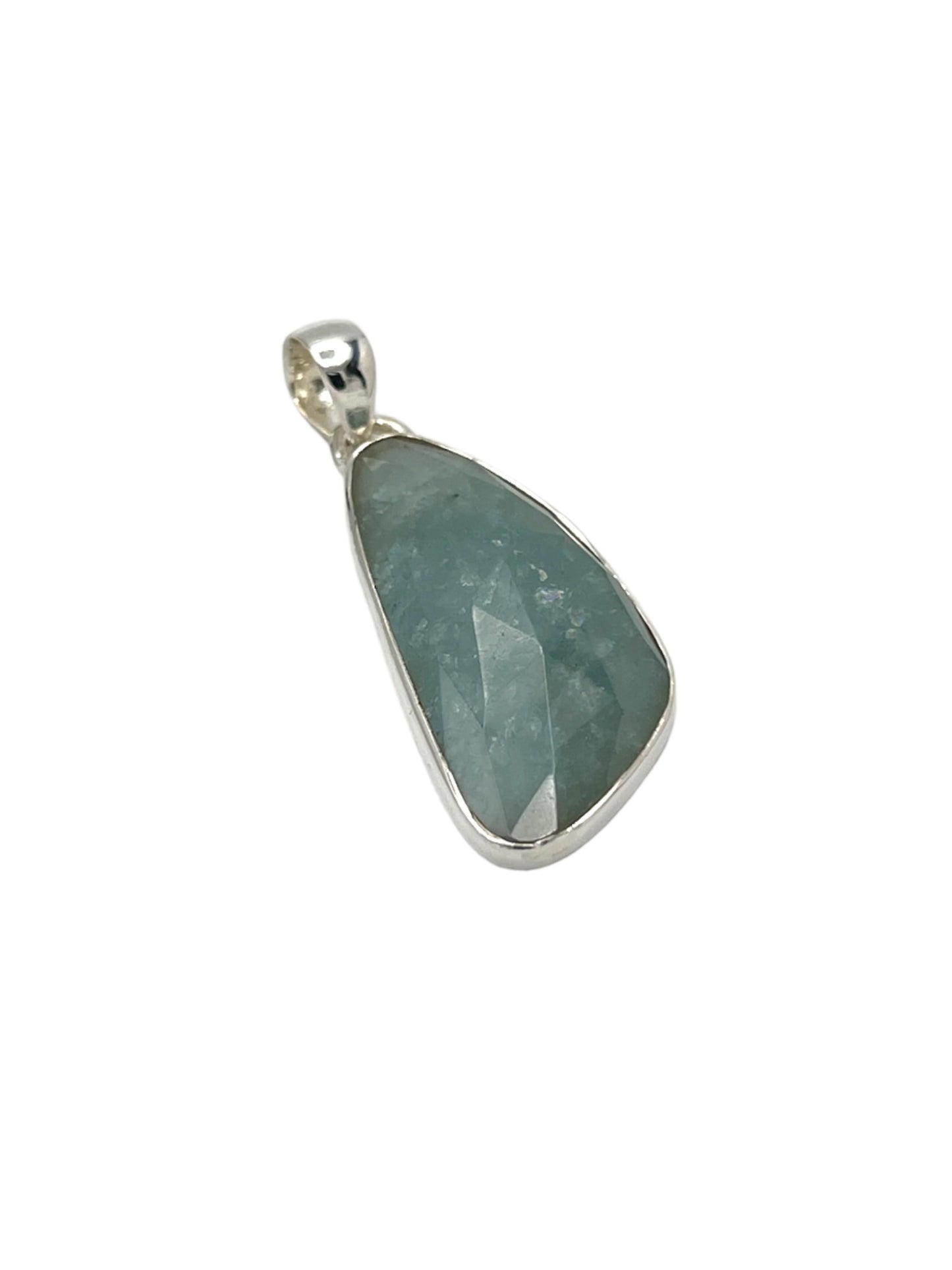 Sterling Silver Aquamarine Pendants