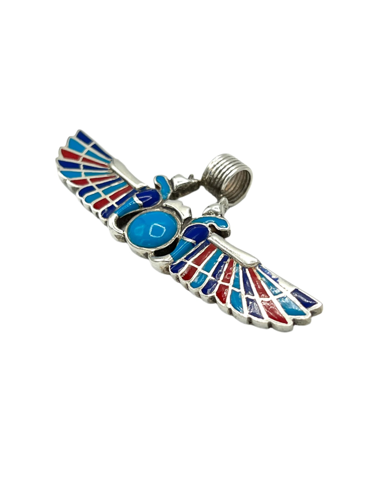 Silver Scarab Pendants