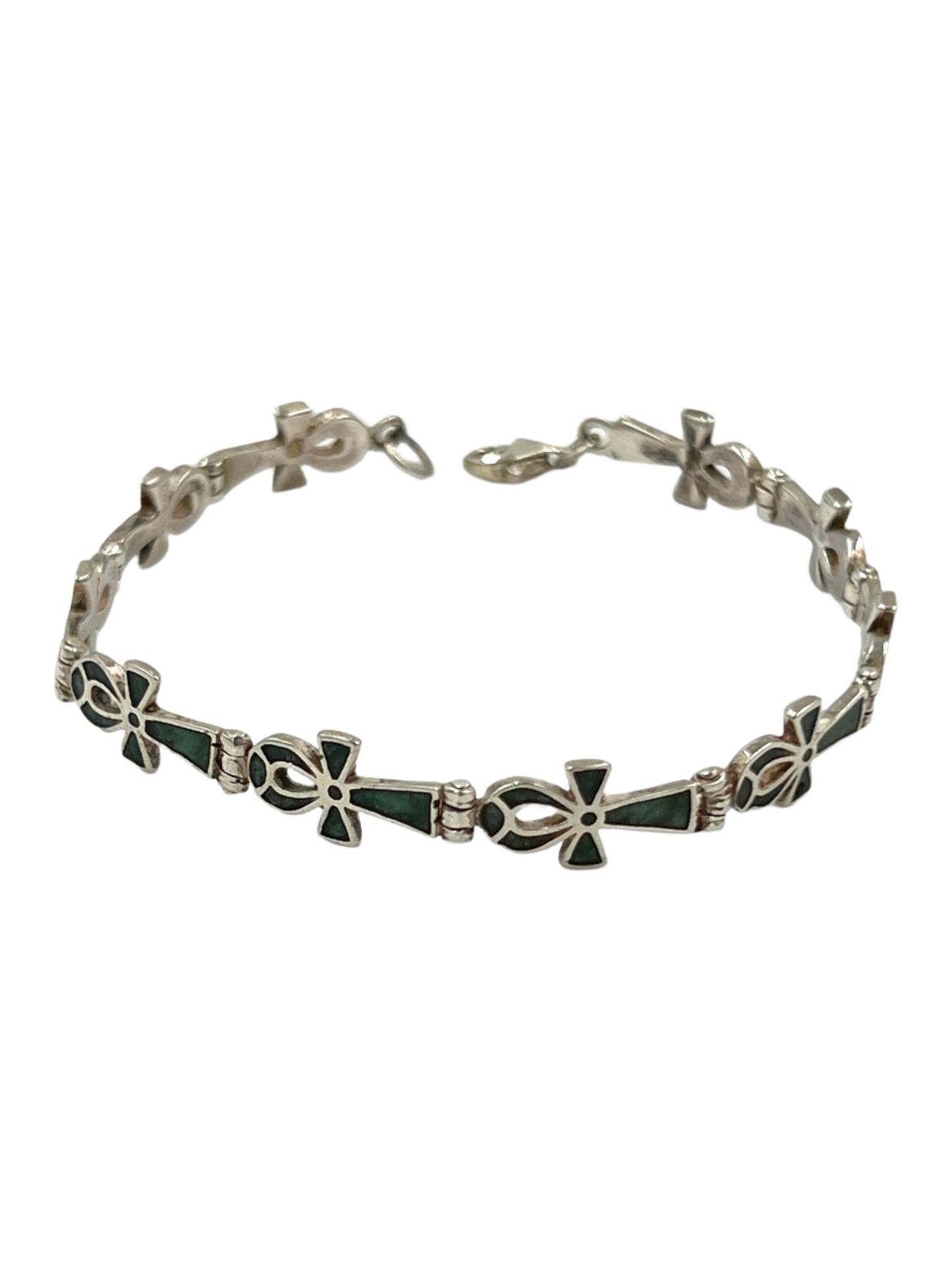 Silver Ankh Bracelets