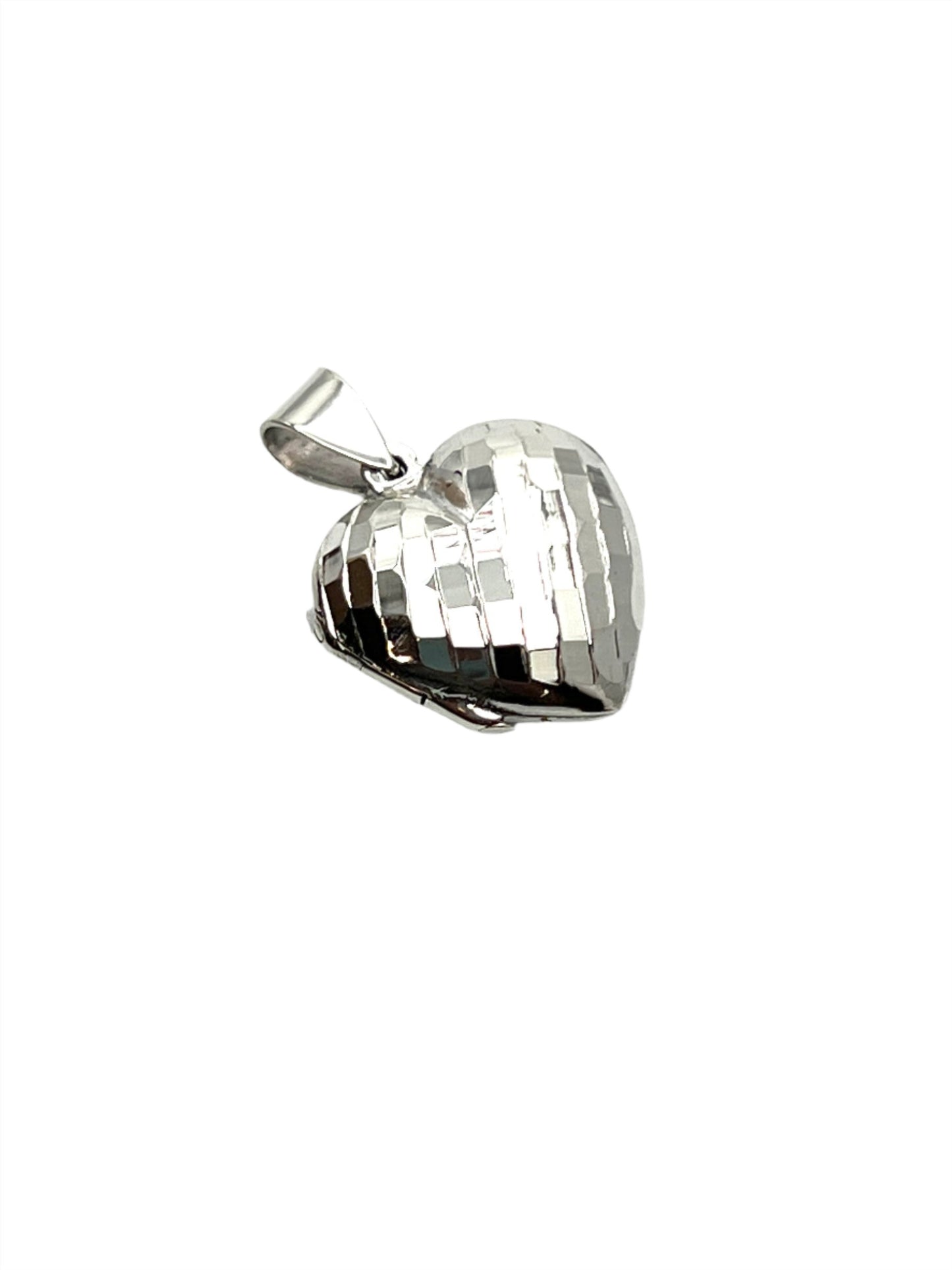 Sterling Silver Heart Locket Pendants