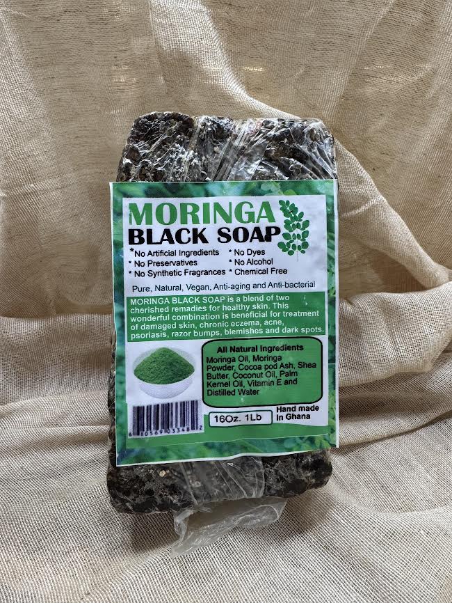 Moringa Black Soap