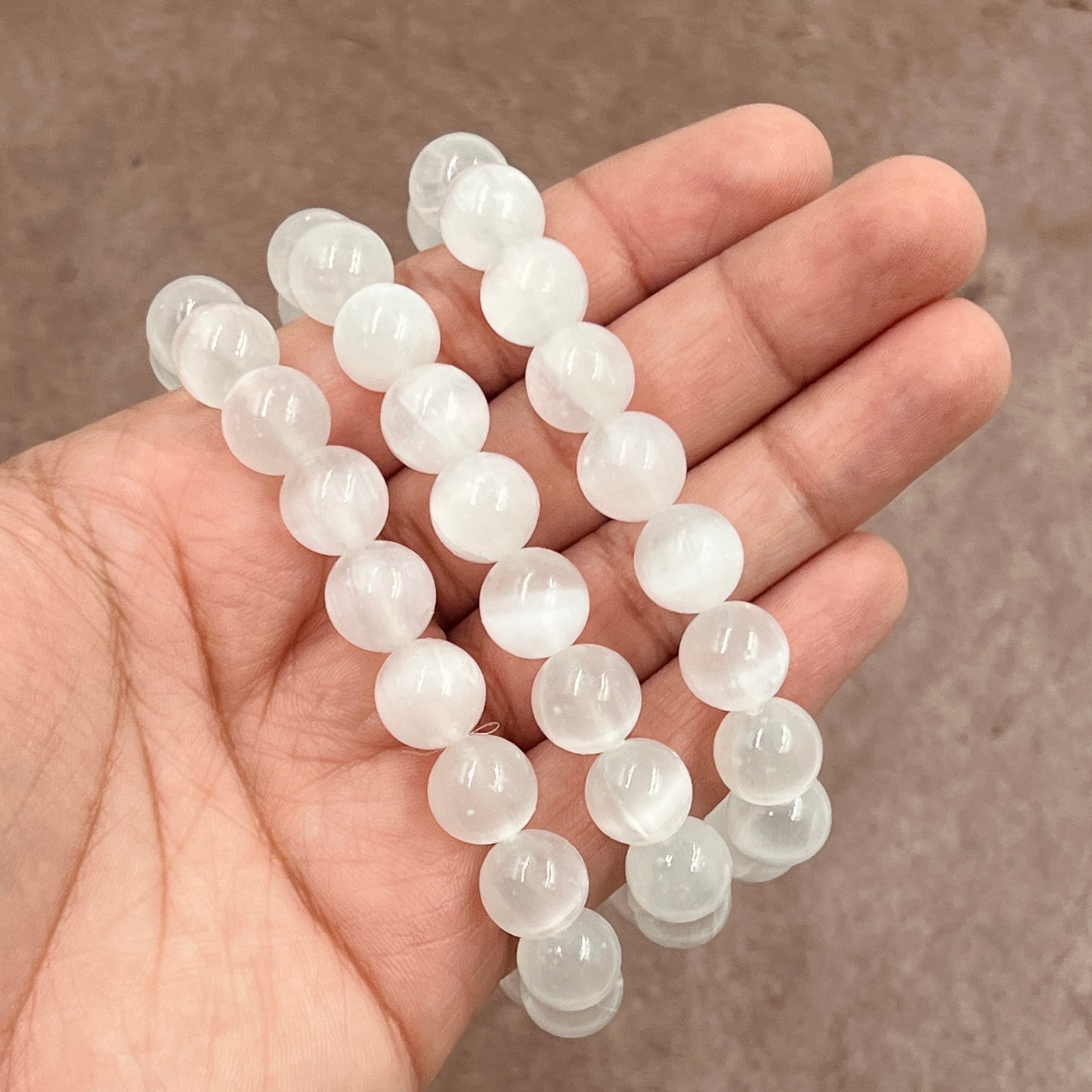 Selenite Stretchy Bracelets