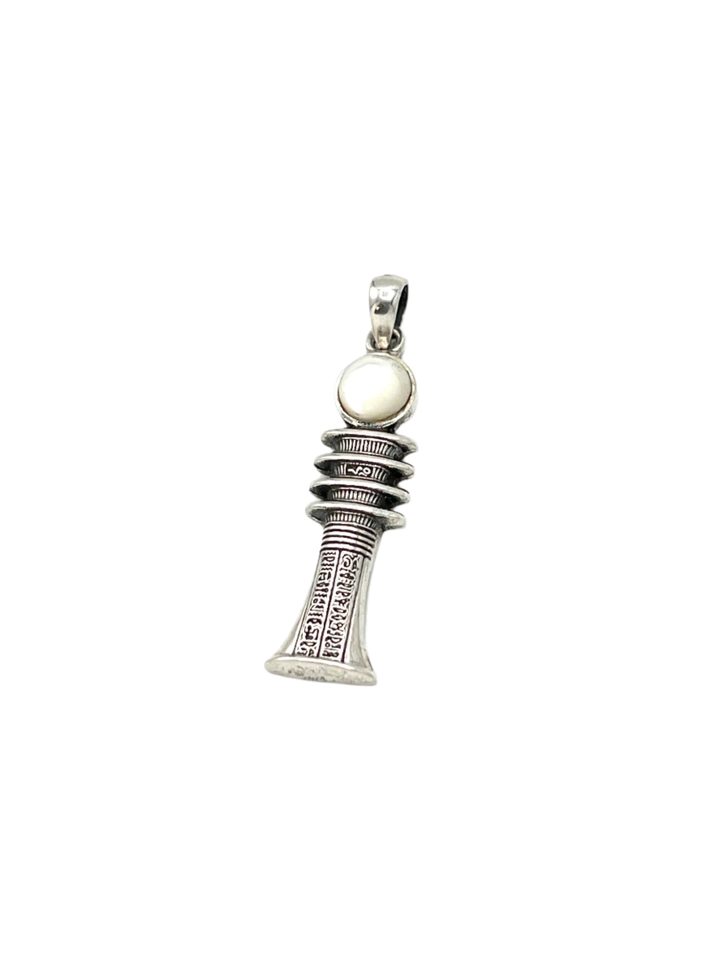 Silver Djed Pendants