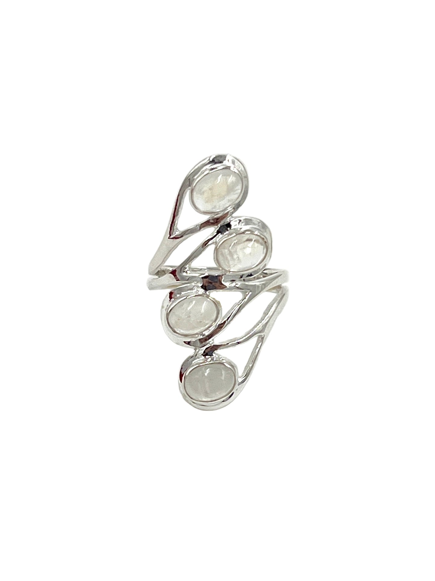 Multi Moonstone Ring