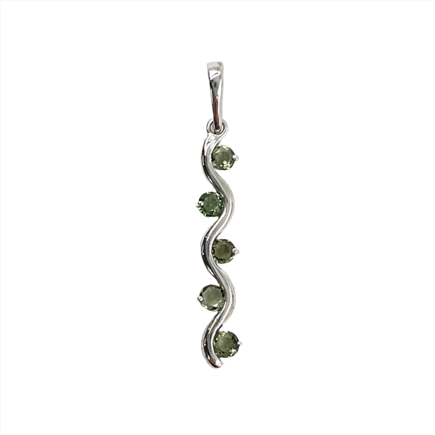 Moldavite Vine Pendant
