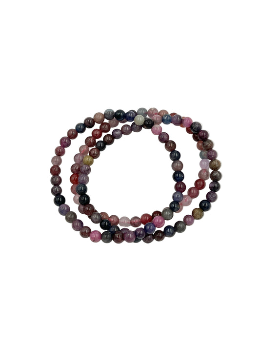 Multi Sapphire Beaded Bracelets