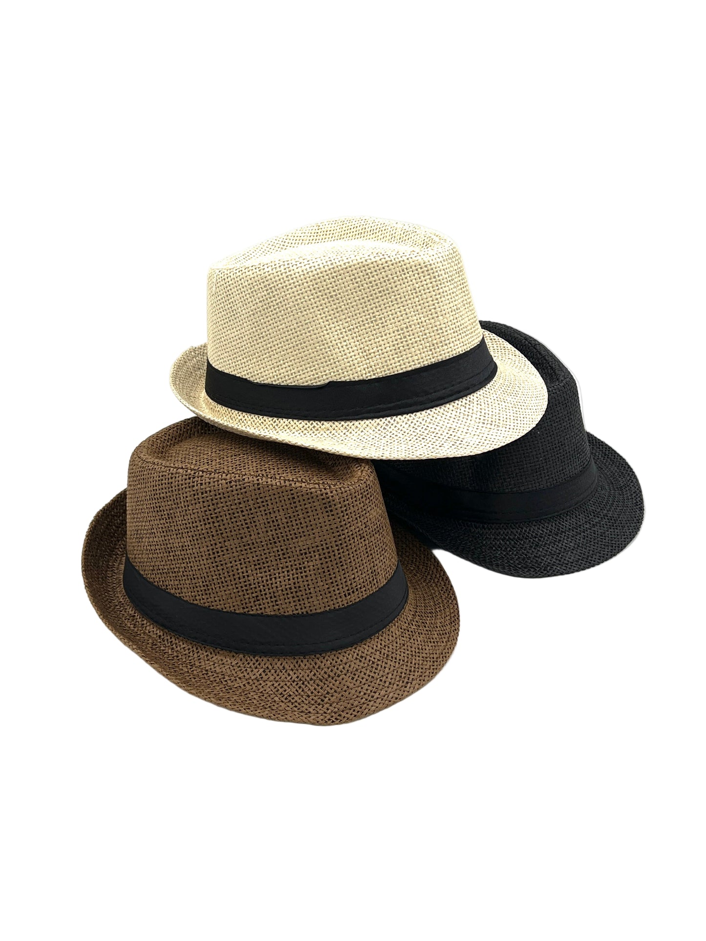Woven Fedora Hat
