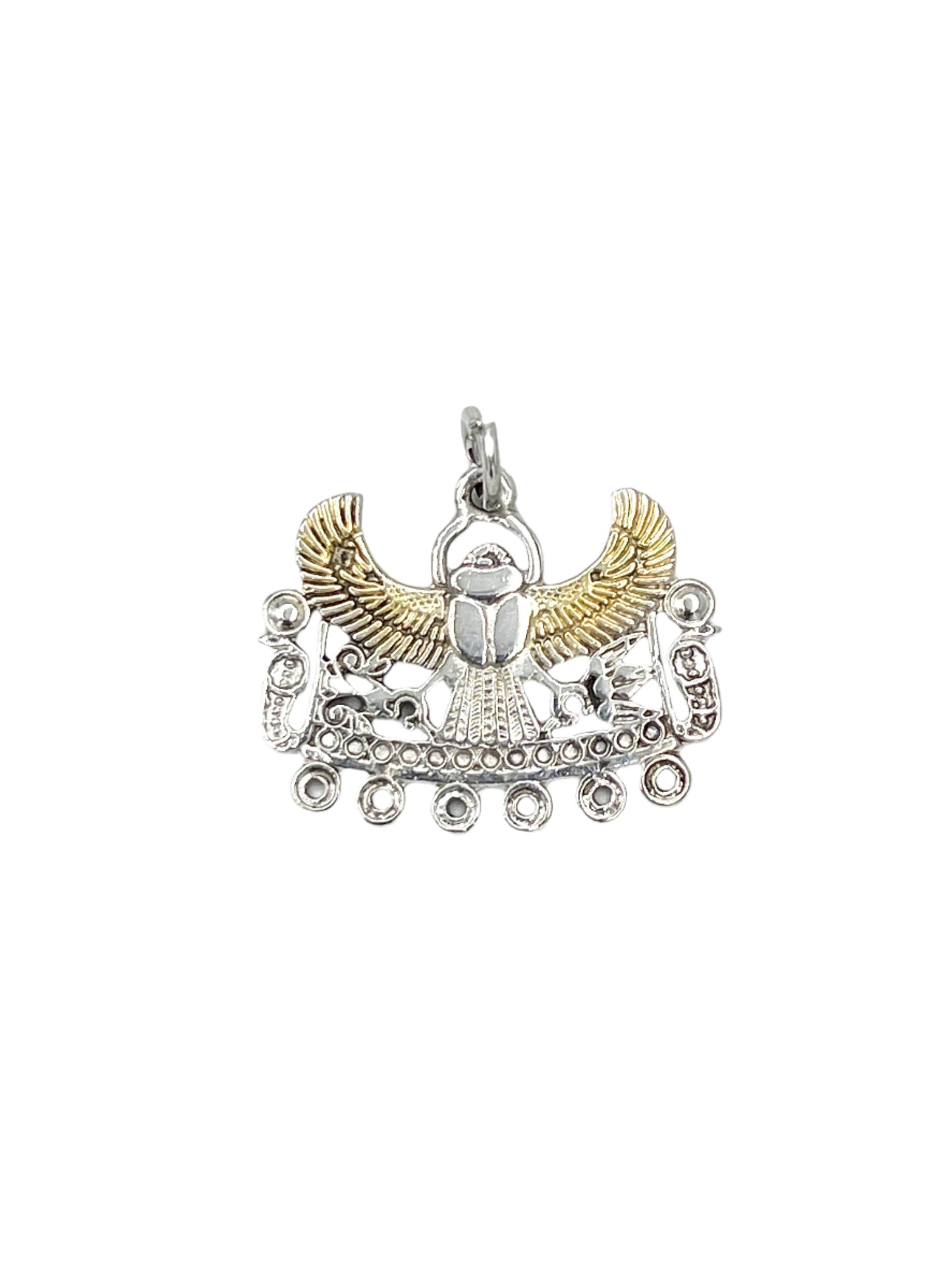 Silver Scarab Pendants