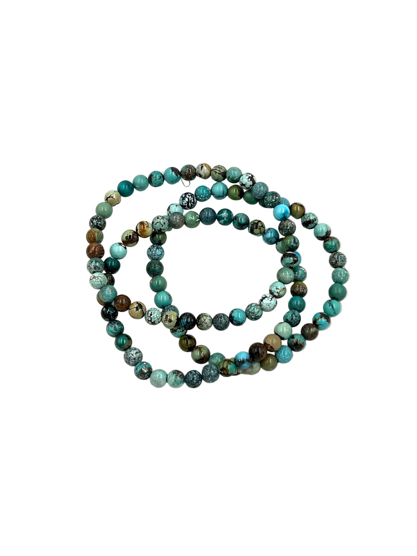 Hubei Turquoise Beaded Bracelets