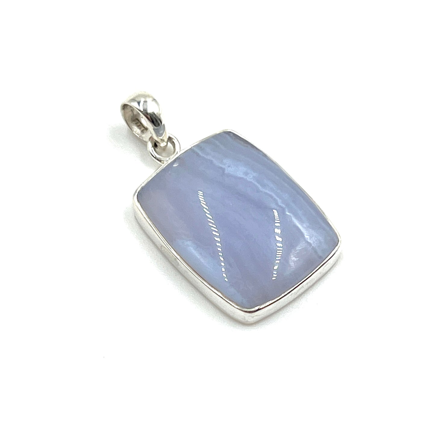 Blue Lace Agate Pendants