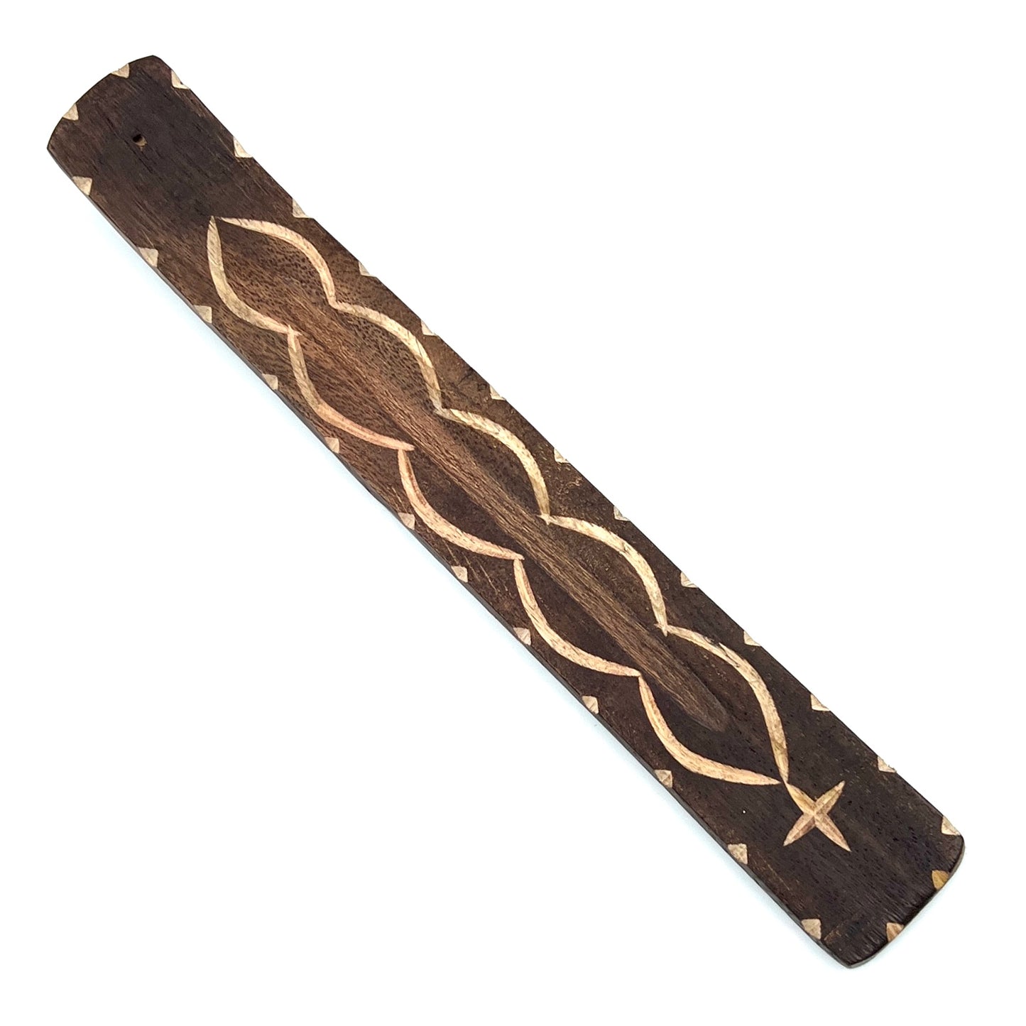 Hand Carved Wood Incense Burners