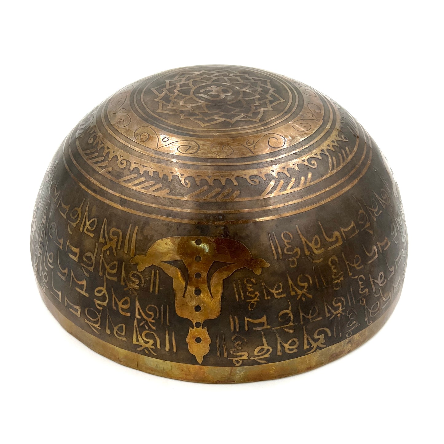 Hand Carved and Tuned Seven Metal Indian Singing Bowls