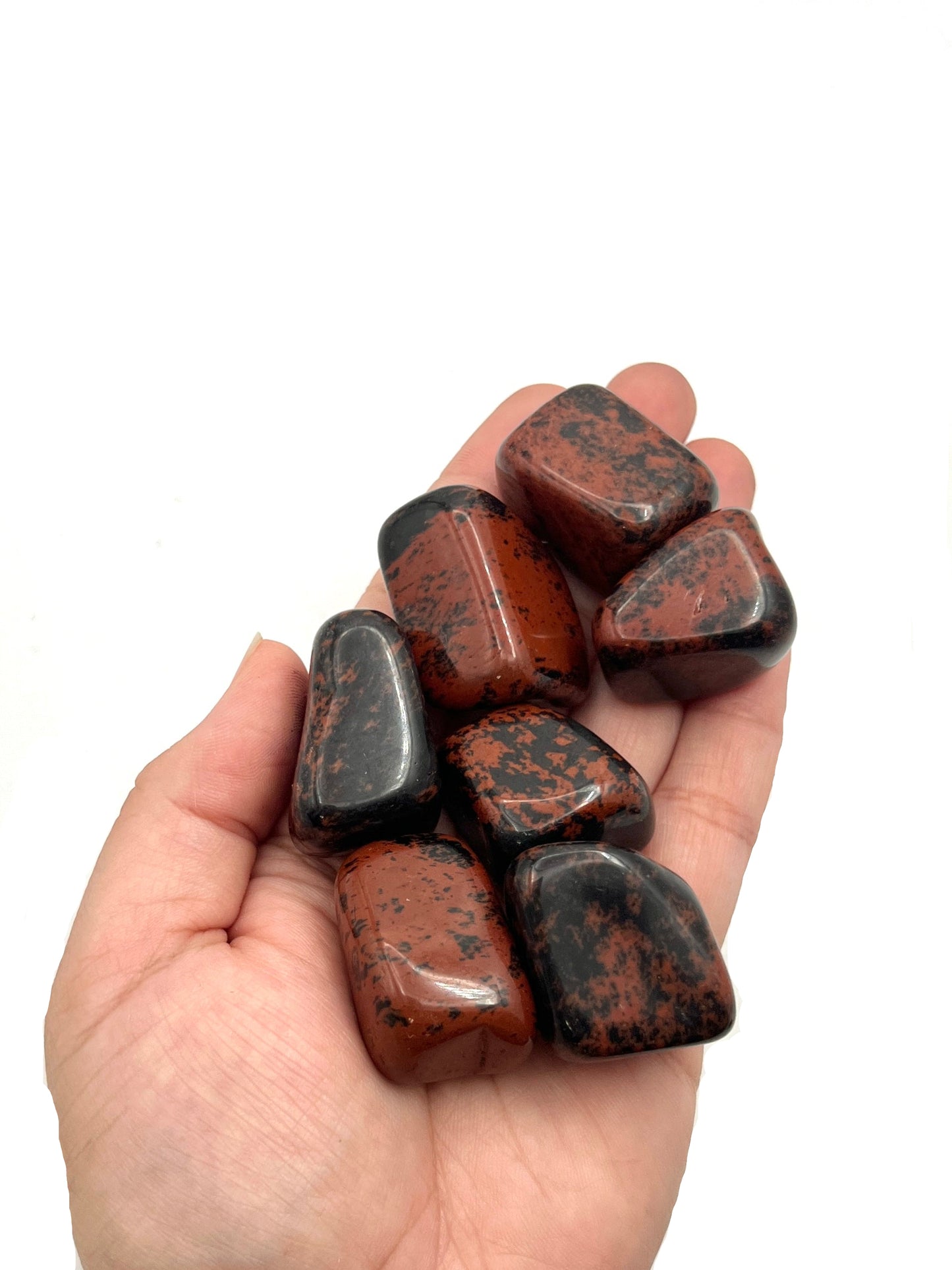 Mahogany Obsidian Tumbles