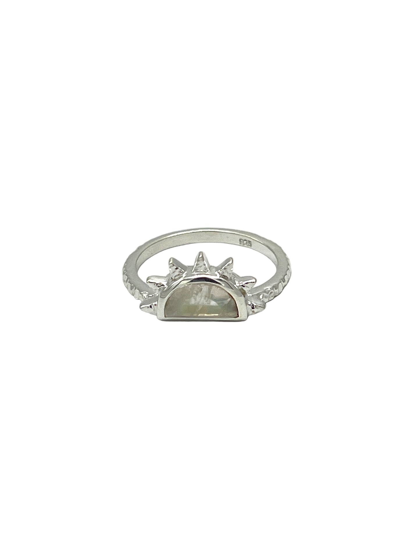 Rising Sun Gemstone Ring
