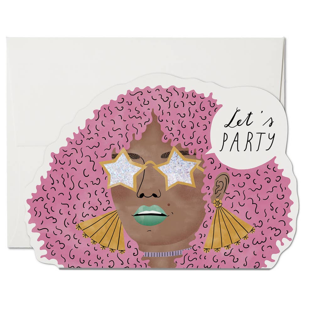 Disco Glam Birthday Card