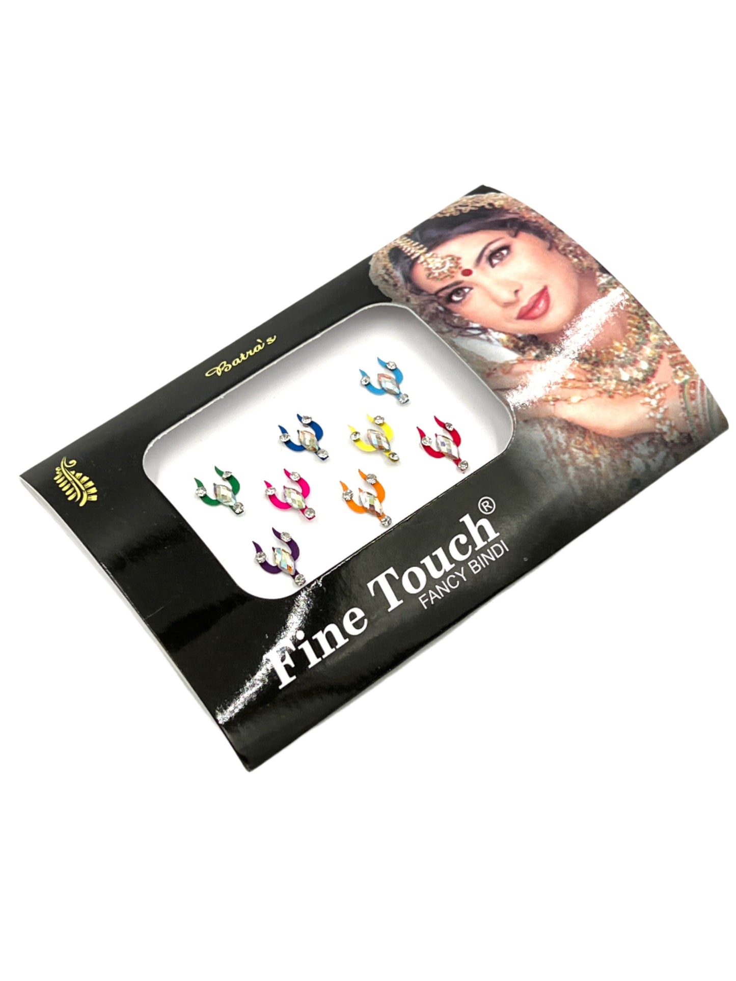 Stick on Trident Rhinestone Bindi
