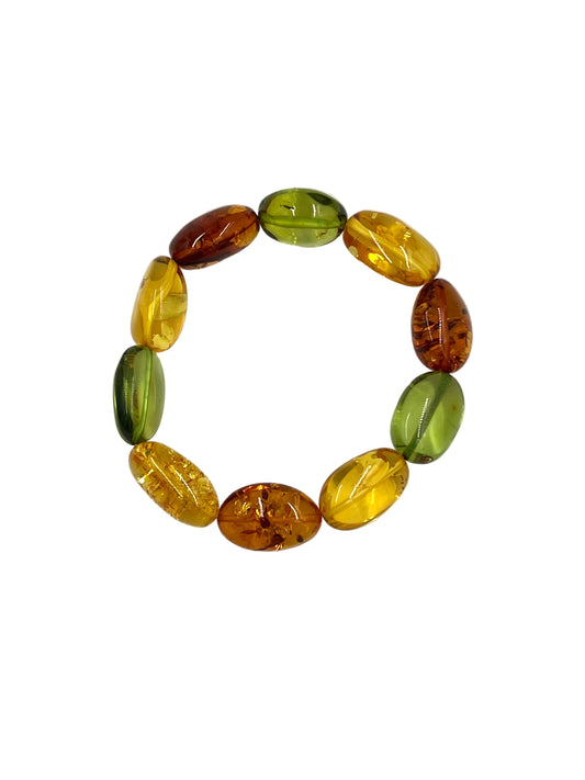 Multi Amber Beaded Bracelets