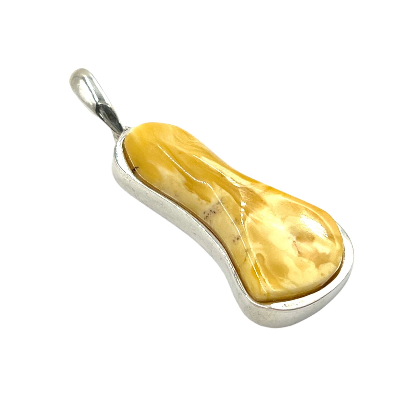 Butterscotch Amber Freeform Pendants