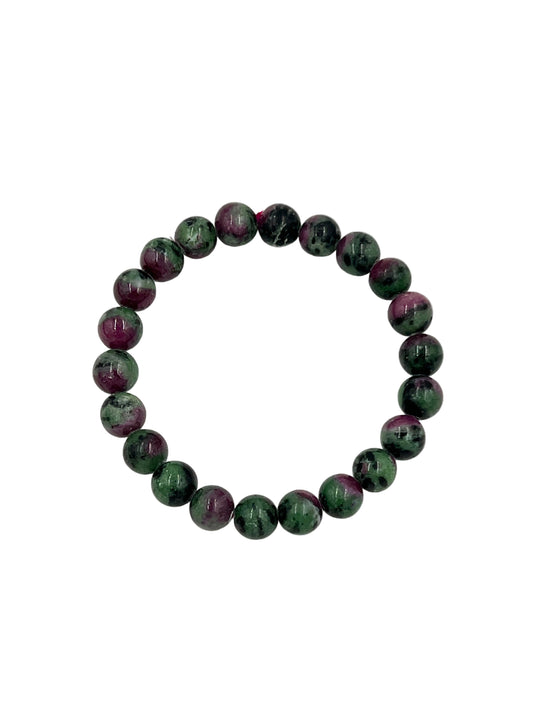 Ruby Fuchsite Beaded Bracelets