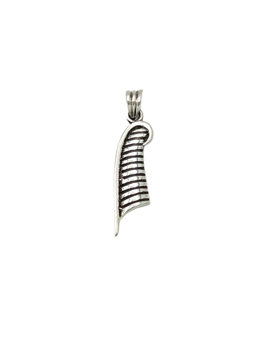 Silver Feather of Truth Pendant