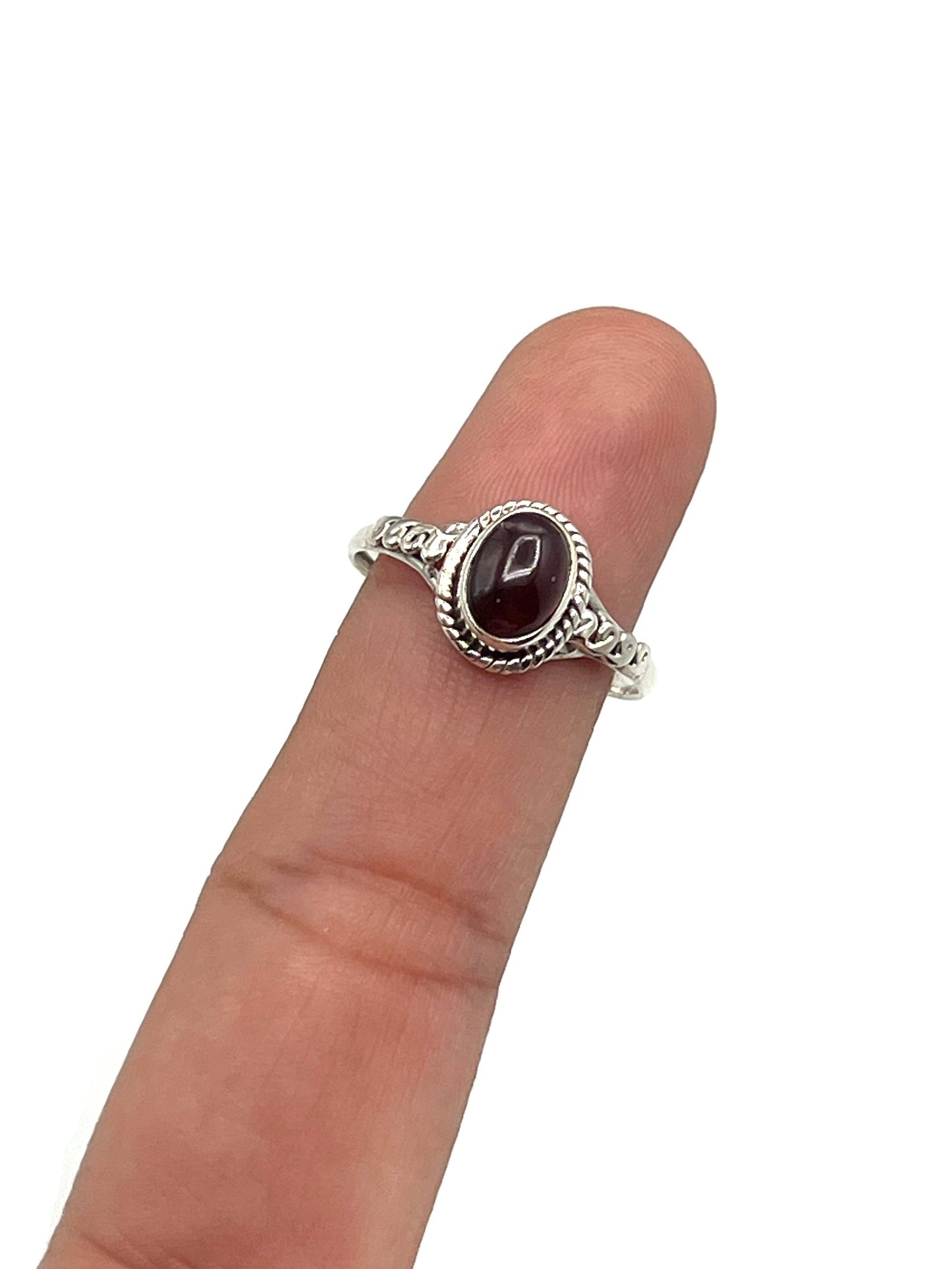 Braided Gemstone Rings