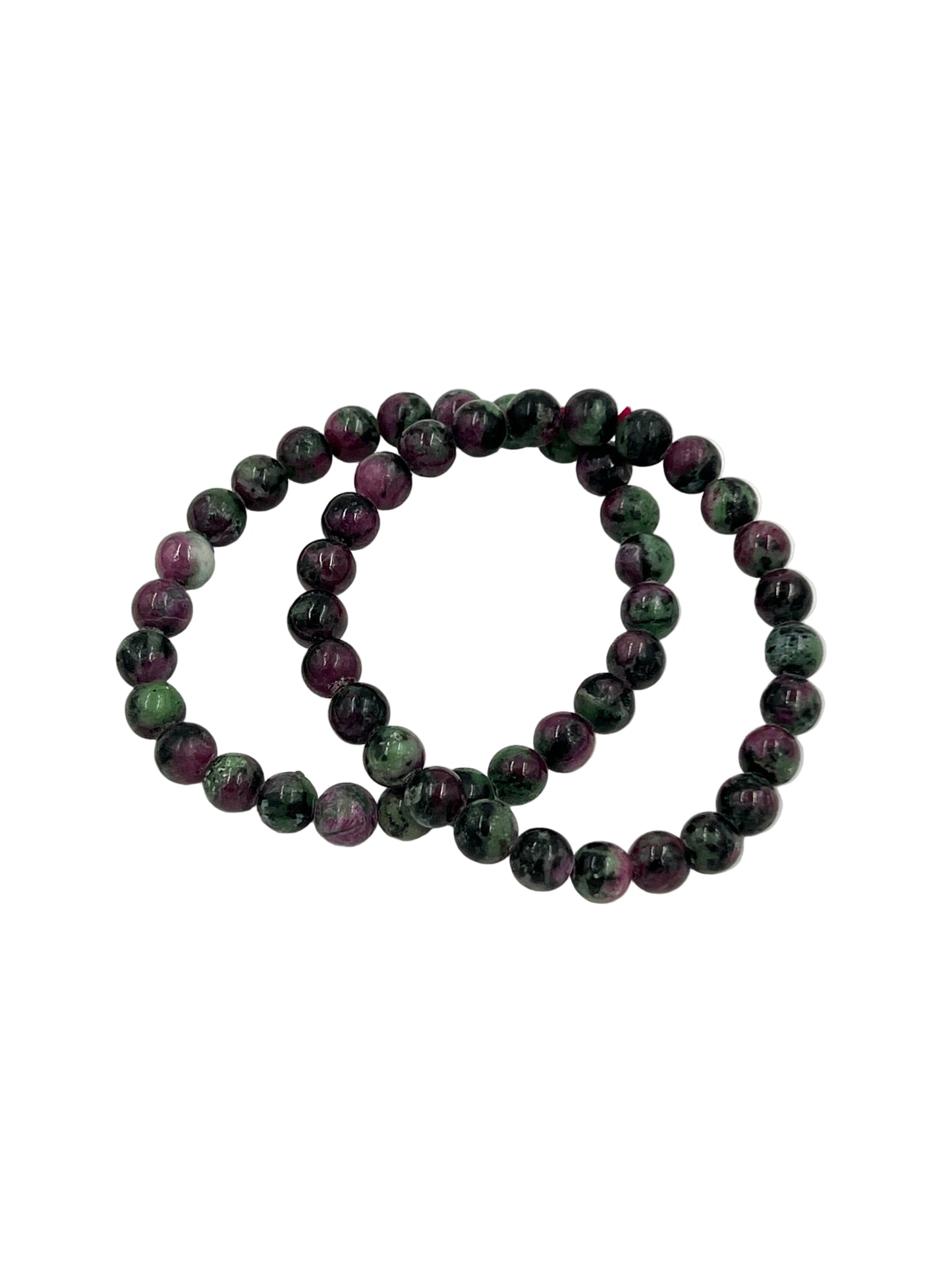 Ruby Fuchsite Beaded Bracelets