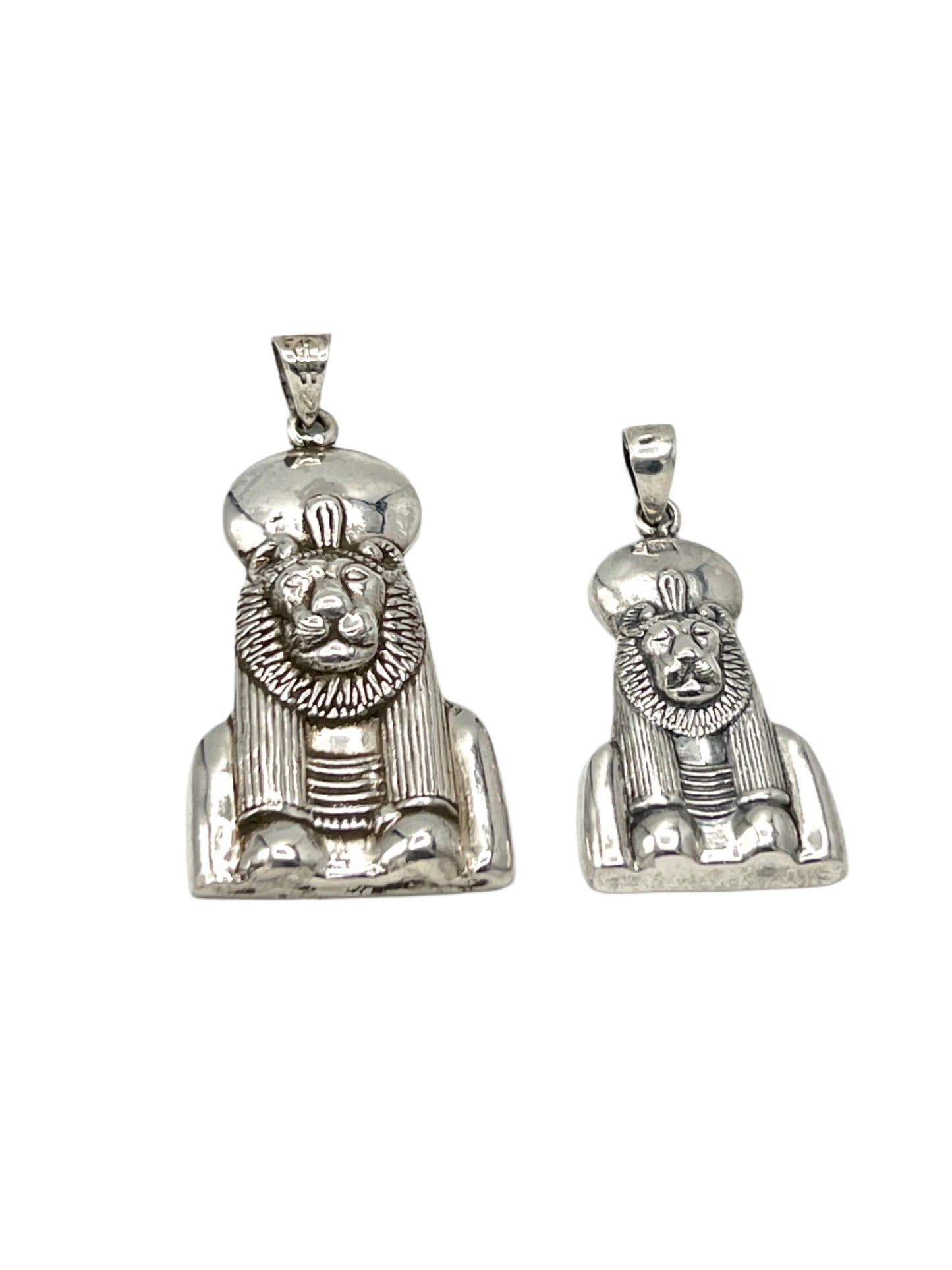 Silver Sekhmet Pendants