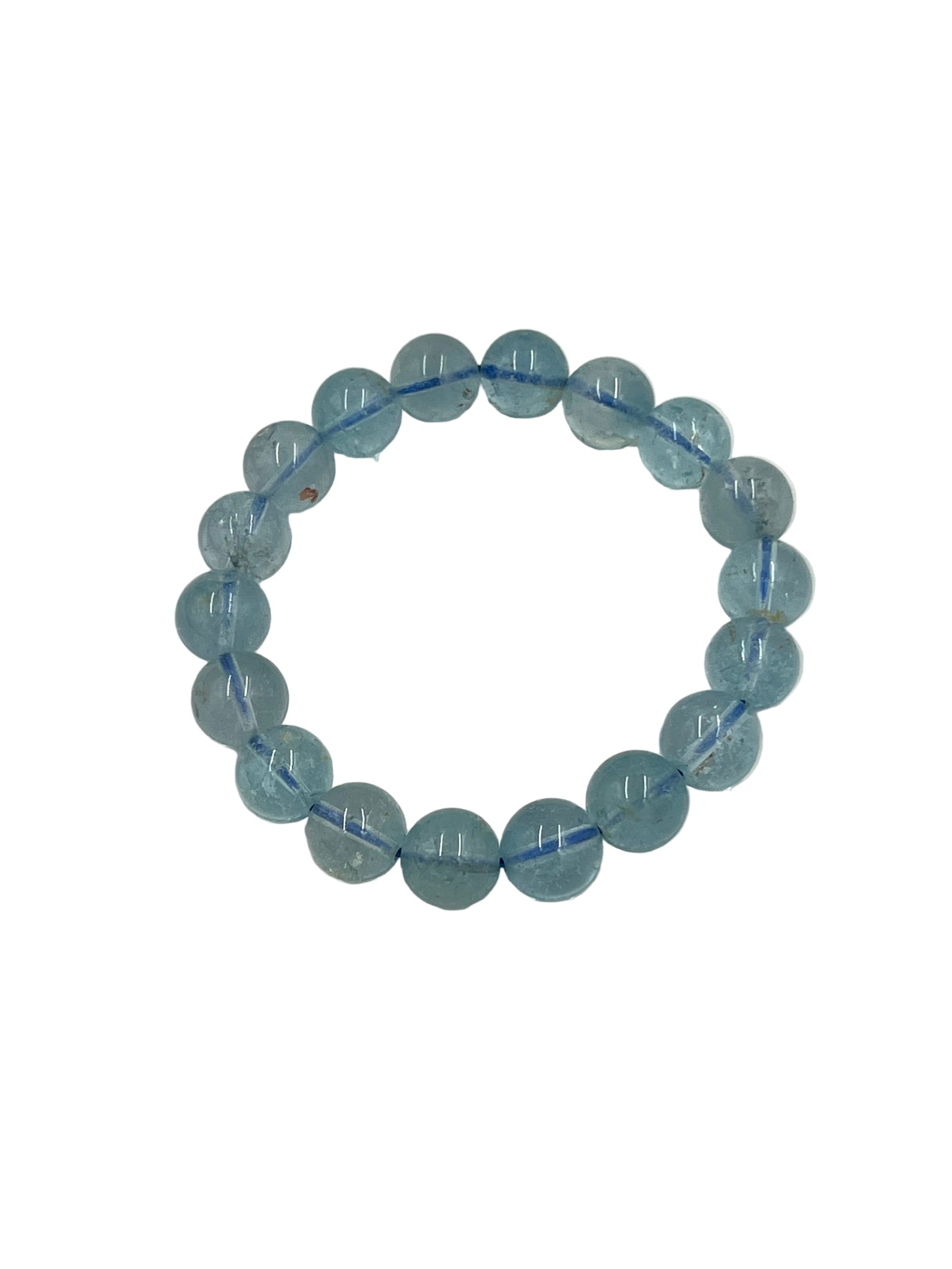 Blue Topaz Beaded Bracelets