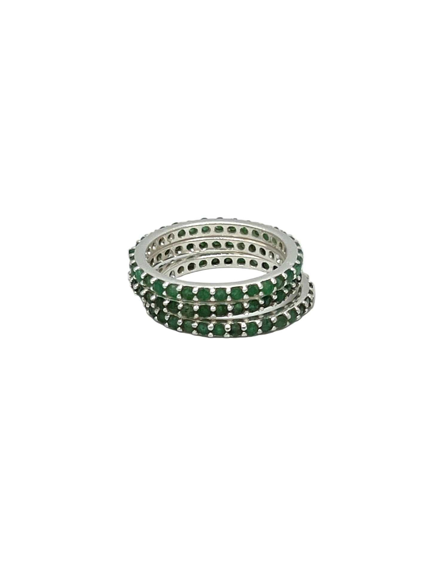 Infinity Gemstone Band Ring