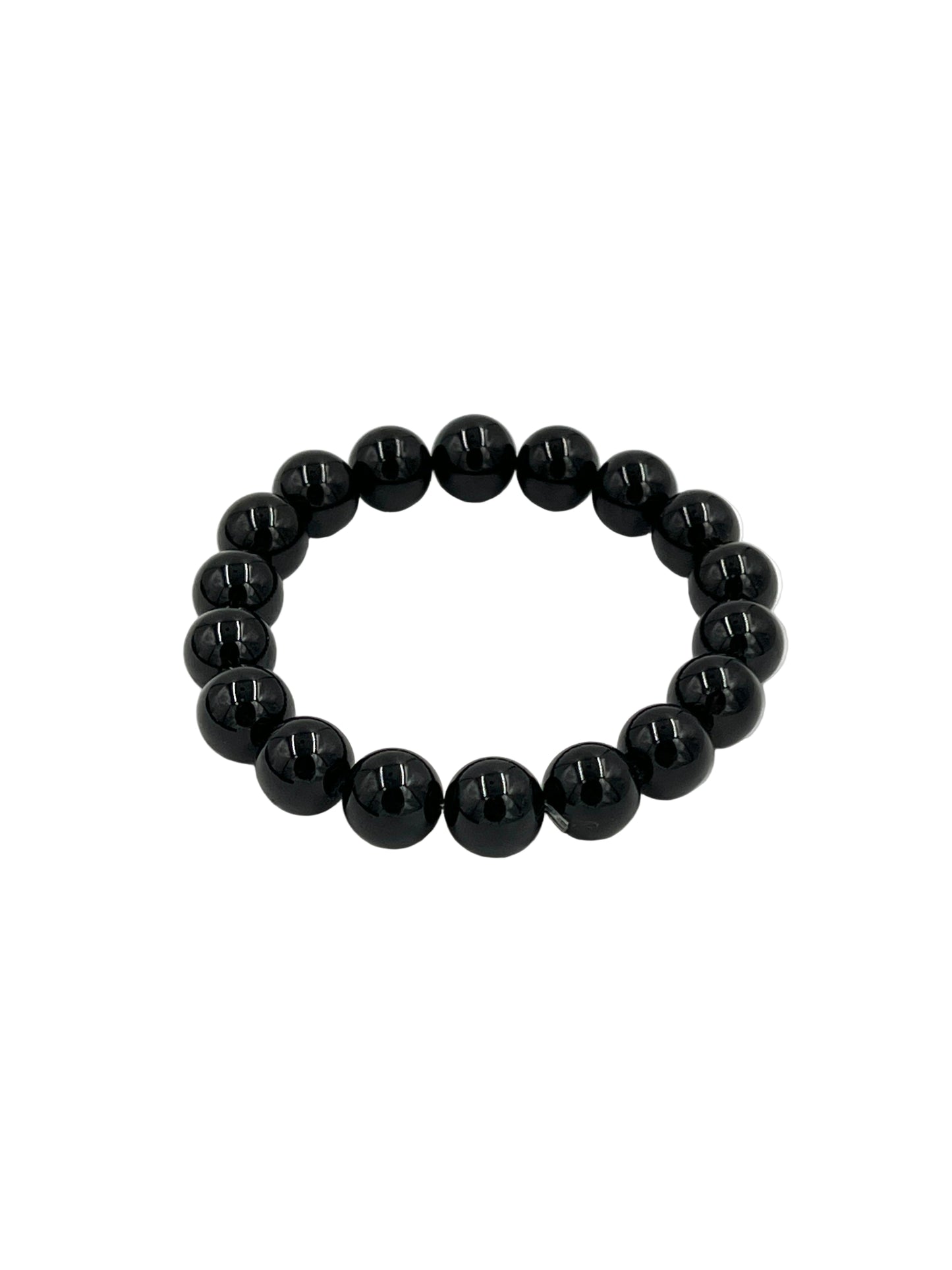 Black Tourmaline Beaded Bracelets